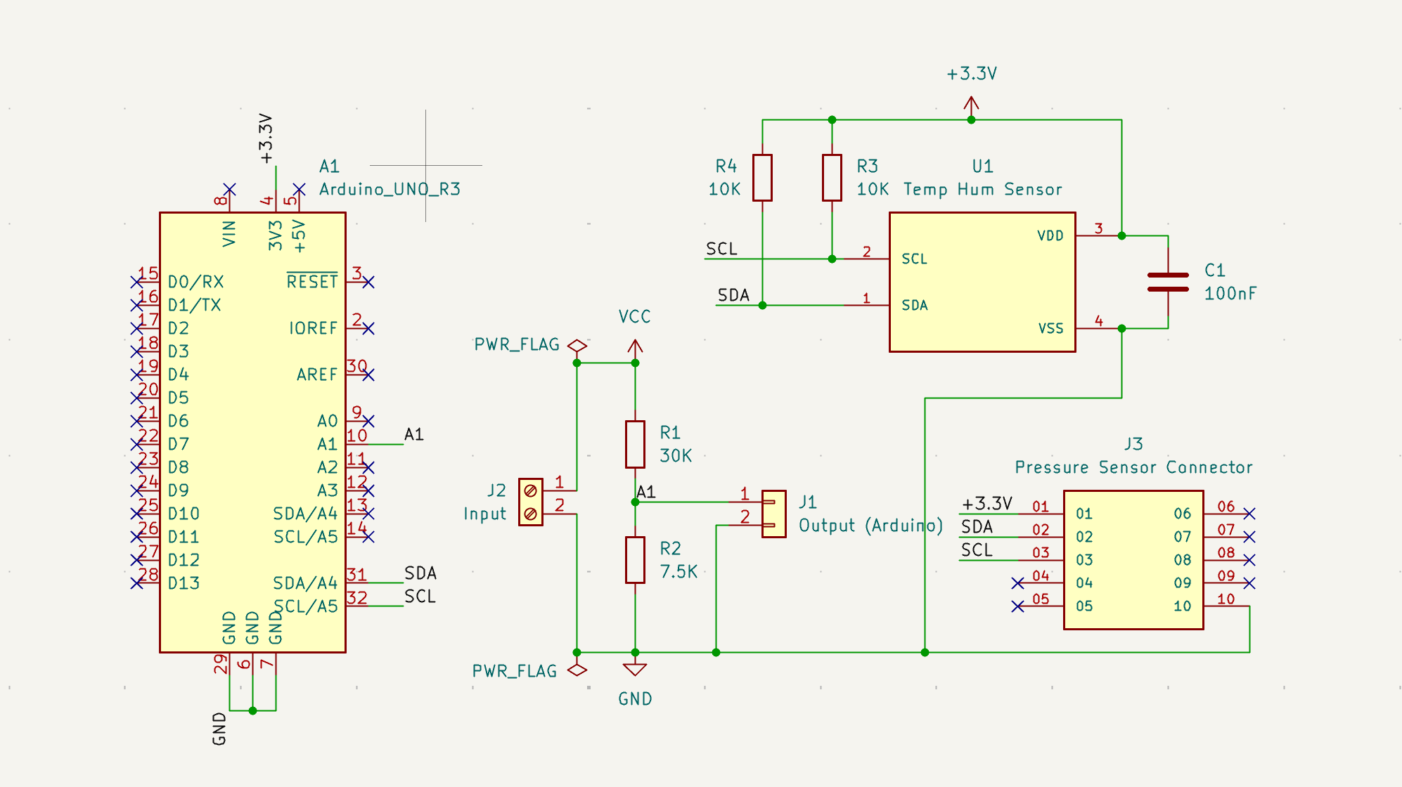Sensor Board Schematic